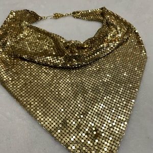 Whiting& Davis gold necklace
